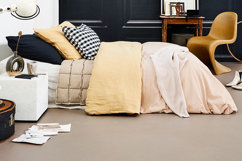 Linoleum vloer - Projectinrichting J.P. van Beek