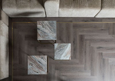 PVC vloer / visgraad - Projectinrichting J.P. van Beek