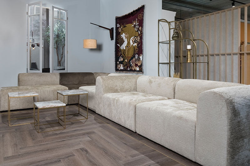 PVC vloer / visgraad - Projectinrichting J.P. van Beek