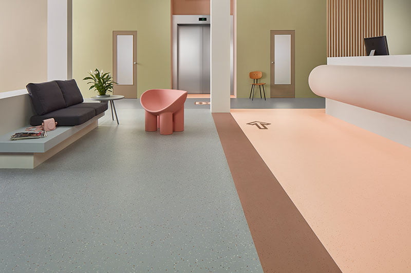 Vinyl vloer - Projectinrichting J.P. van Beek